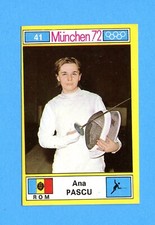 NUOVA - MUNCHEN 72 - Figurina-Stickers -Panini- N° 41 - PASCU - ROM -New