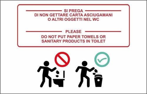 Cartello segnaletico vietato - segnaletico,