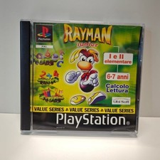 RAYMAN JUNIOR PS1 PLAYSTATION PAL ITA COMPLETO