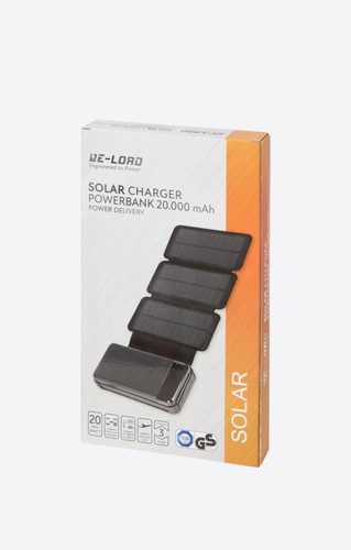 Power bank solare 20000mah - power,