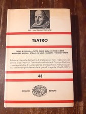 WILLIAM SHAKESPEARE - TEATRO -