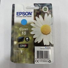 CARTUCCIA EPSON 18 CYAN ORIGINALE