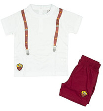 AS Roma T-Shirt+Shorts neonato