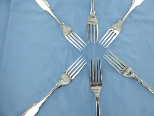 Antico set sei forchette - antico,