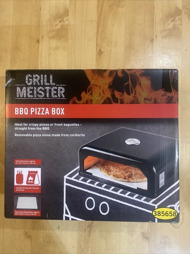 Grill meister bbq pizza box - pizza,
