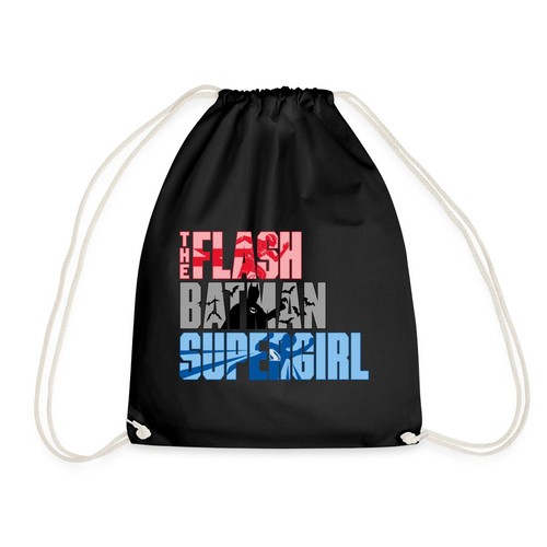 The flash scritta batman - scritta,