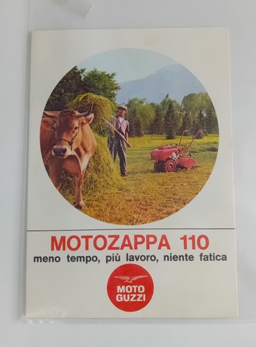 Brochure moto guzzi motozappa - moto,