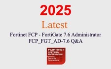 Fortinet FortiGate 7.6 Admin FCP_FGT_AD-7.6 Q&A GARANTITO (aggiornamento 1 mese)