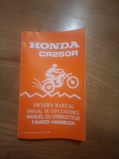 Manuale Istruzione HONDA CR