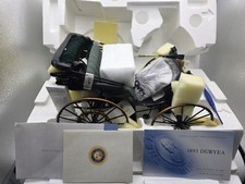 Franklin Mint 1893 Duryea 1/8 pressofuso modello di precisione nuovo in scatola aperta raro 