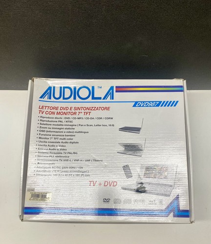 Lettore dvd portatile audiola - dvd,