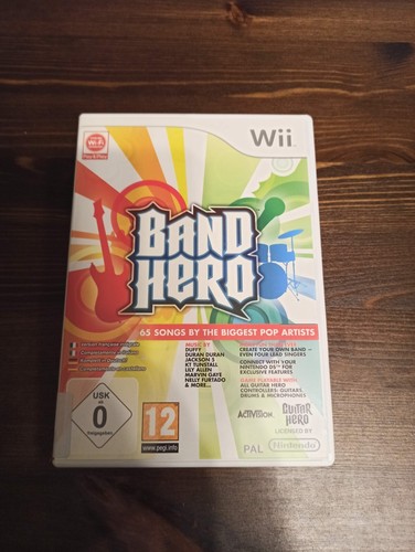 Band hero nintendo wii - band,