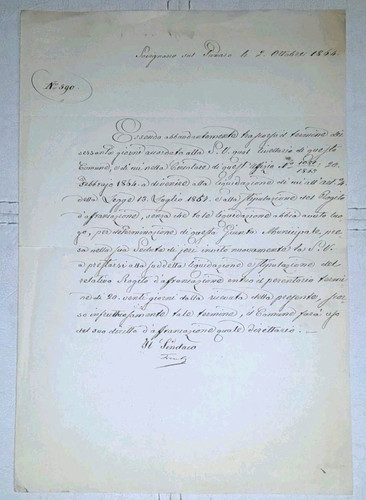 Collezione documenti antichi - collezione,