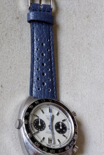 Venduti fibbia heuer blu - 9,