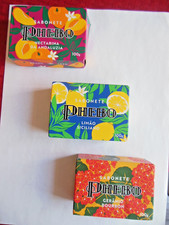 PHEBO SABONETES * 3pz Saponi da Bar / Prodotto del Brasile * Spedizione Gratuita