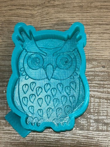 Stampo freshie gufo silicone - stampo,