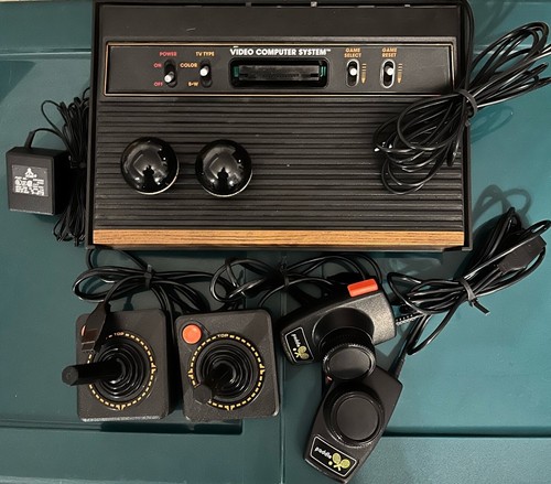 Atari 2600 console vintage - console,