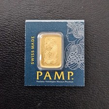 Lingotto oro 1 grammo Pamp