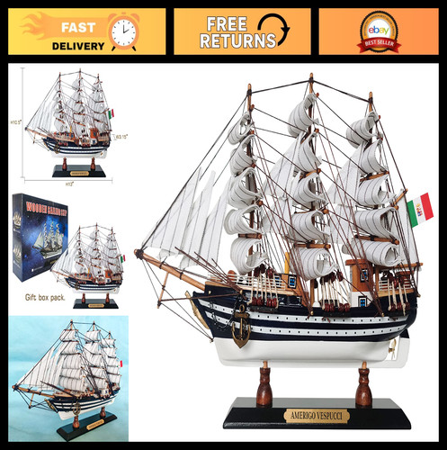 Modellino nave legno scala - in,