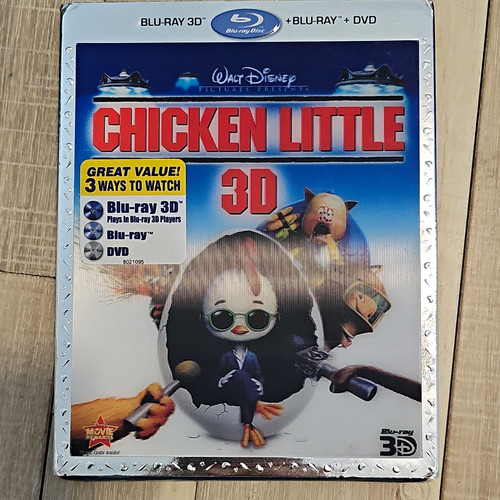 Disney chicken little - chicken, blu-ray