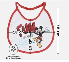 BAVETTE MICKEY MOUSE DISNEY