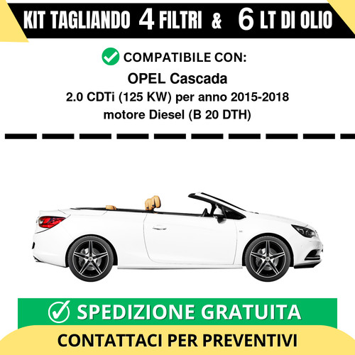Tagliando per opel - tagliando,