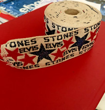 ROTOLO DI PASSAMANERIA altezza 4 centimetri Stones Elvis Raro