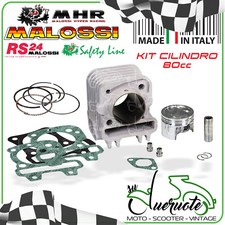 KIT CILINDRO PISTONE GRUPPO TERMICO 80CC MALOSSI PIAGGIO APRILIA DERBI MALAGUTI