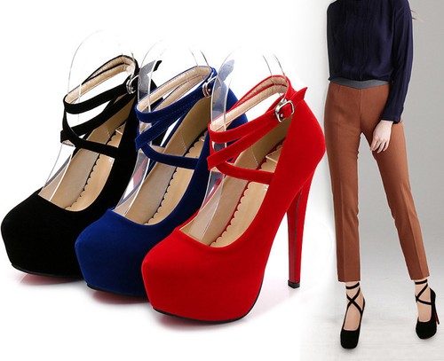 Scarpe uomo tacco alto plateau