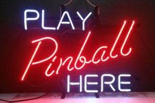 Play Pinball Here 24"x20"