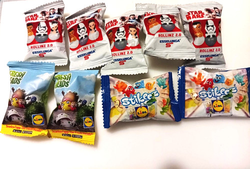 Lotto pupazzetti esselunga - ,