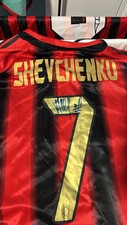 MILAN AC maglia shevchenko  Signed Autografo  