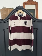Polo Ralph Lauren rugby t-shirt manica lunga vintage taglia s.