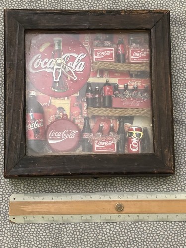 Coca cola teca legno - cola,