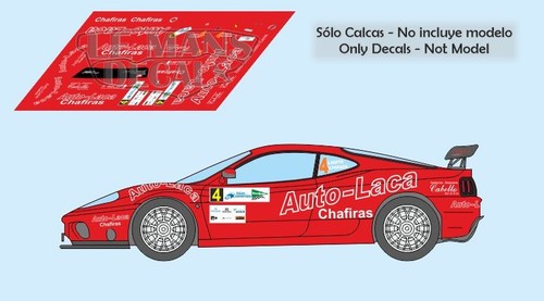 Decals ferrari 360 rally - ferrari,
