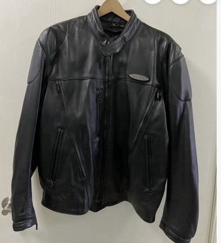 Giacca moto pelle