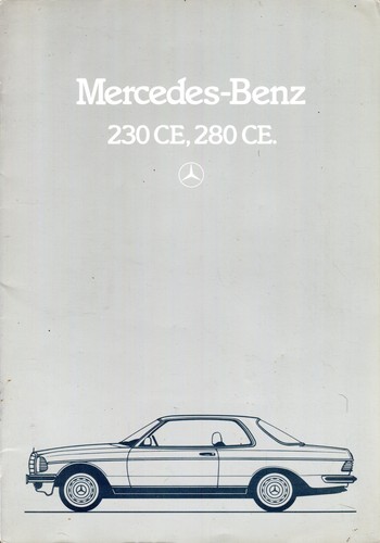 Mercedes benz 230ce - 230ce, 280ce