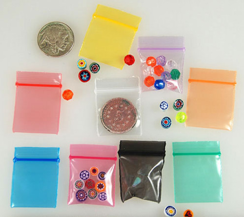 100pz sacchetti mini zip - sacchetti,