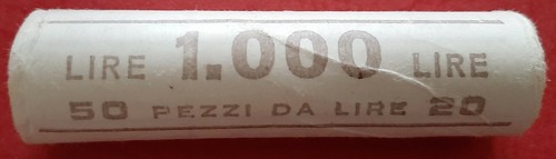 Rotolino lire 1986 ramo - lire,