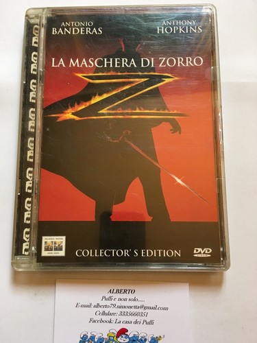 Maschera zorro dvd jewel - la,