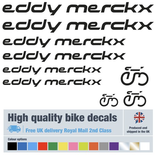 Etichette decalcomanie bici