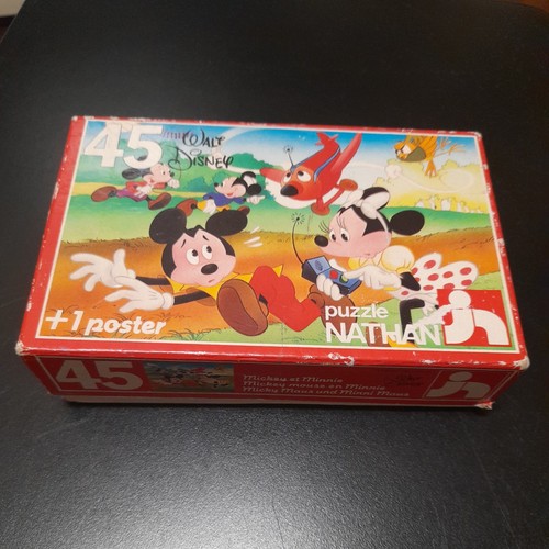 Puzzle vintage nathan disney - vintage,
