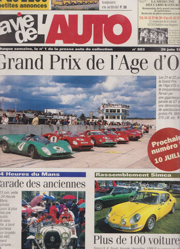 Vie auto n 803 - l'auto, aronde