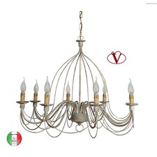 Lampadario sospensione ferro