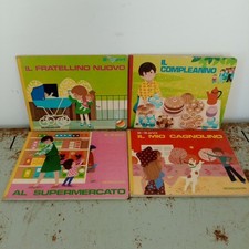 Lotto Libri Illustrati Vintage Mondadori Bambini 2-3 Anni (1978)