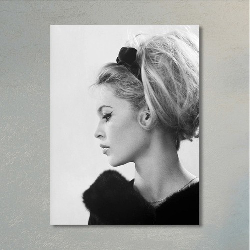Poster brigitte bardot bianco - poster,