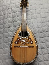 MANDOLINO ANTICO CALCUTTA & COMPANY STRUMENTO MUSICALE RESTAURATO
