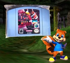 Cartuccia Conker's Bad Fur Day 'UNCENSORED' - per Nintendo 64 N64