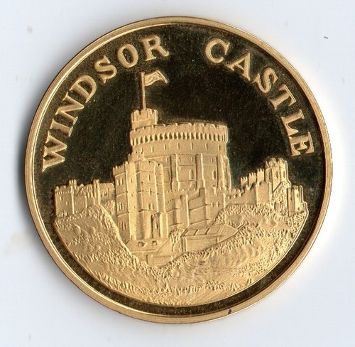 Medaglia windsor castle - g.b.,