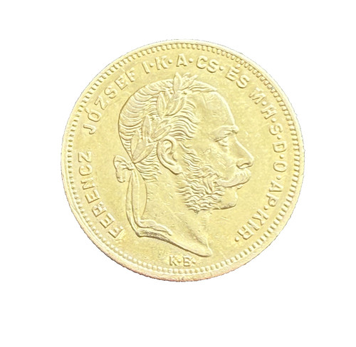 Ungheria 1872 oro franchi - 20,